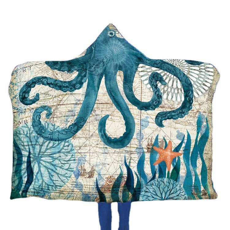 Couverture à capuche 