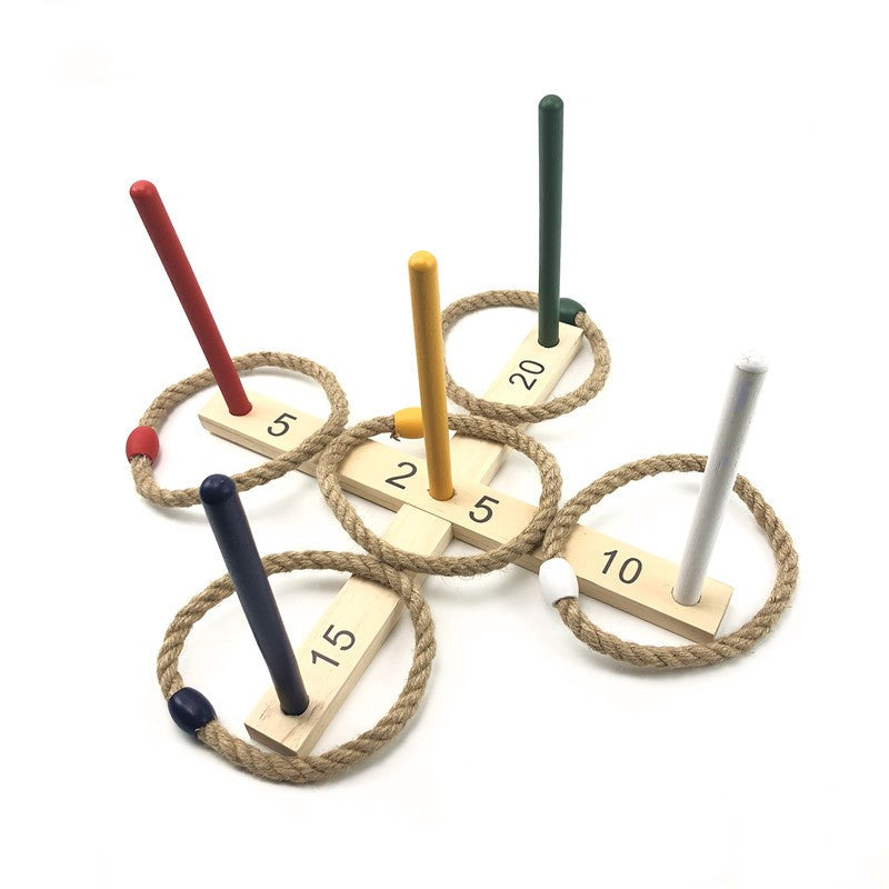 Jouets à anneaux croisés 