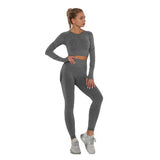 Ensemble de yoga sans coutures 