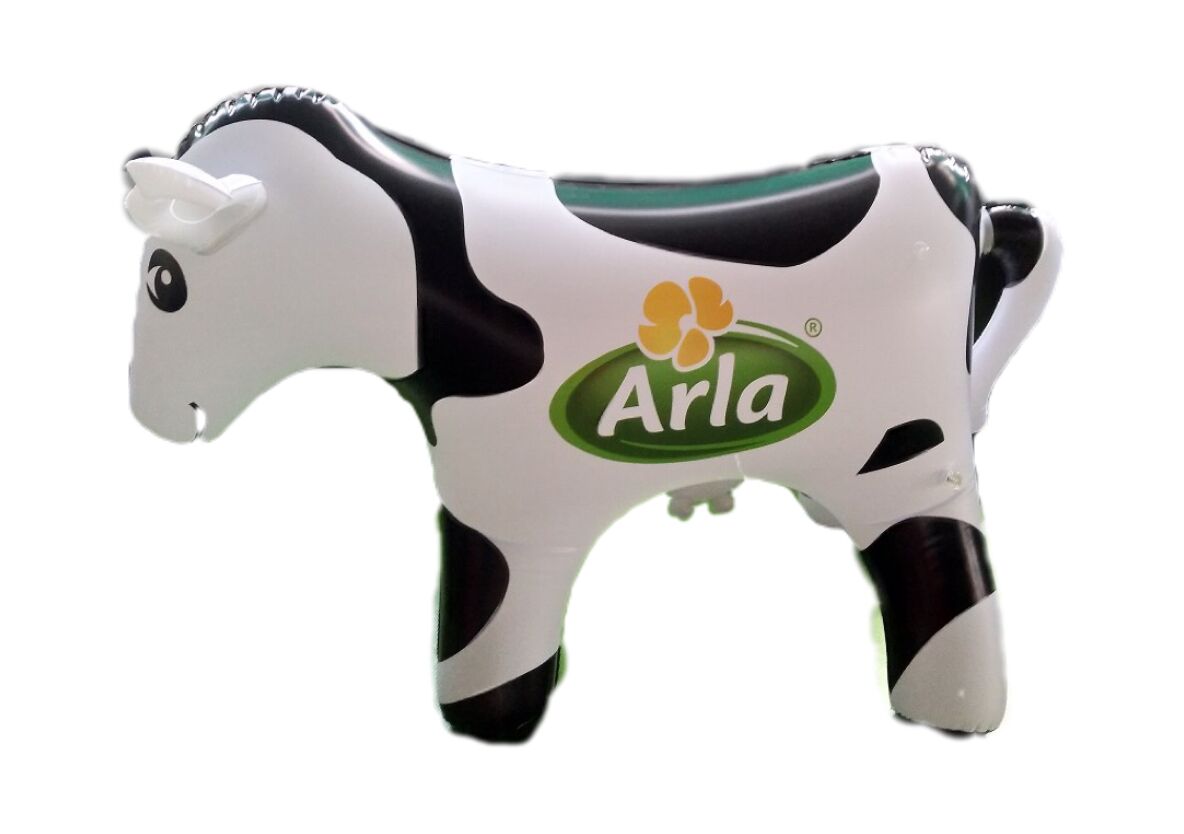 Vache gonflable en PVC 