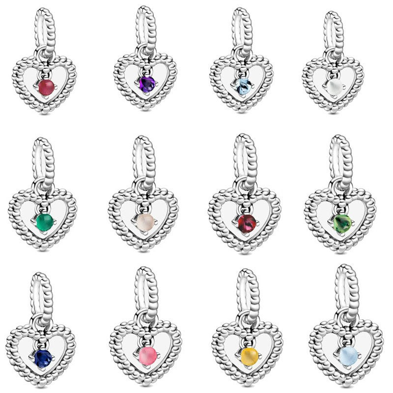 Pierre de naissance à douze couleurs 