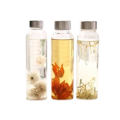 550ml Clear Glass Bottle - Yorkn Inc✅