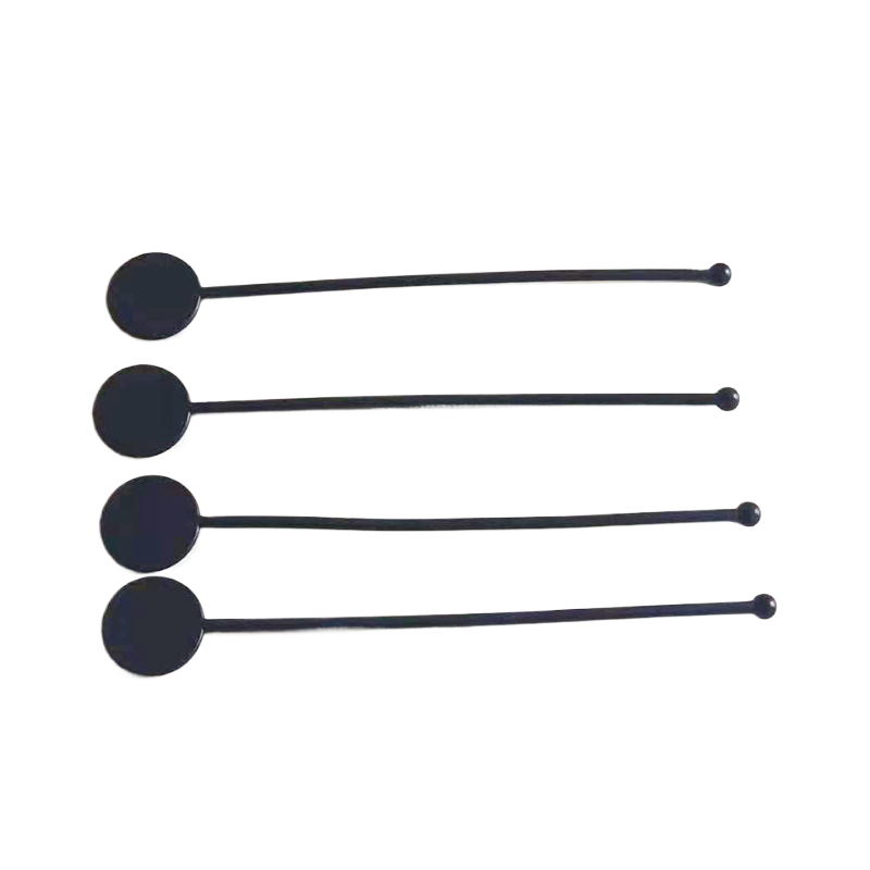 Bâtonnet mélangeur jetable en forme de lion 