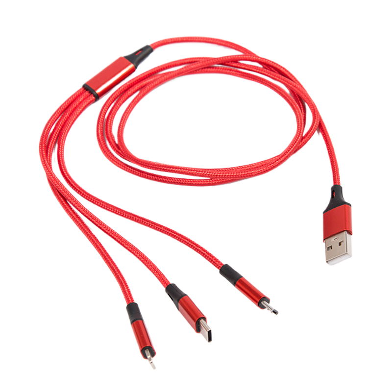 3-in-1 Mobile Phone Charging Cable