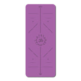 Tapis de yoga en caoutchouc PU 