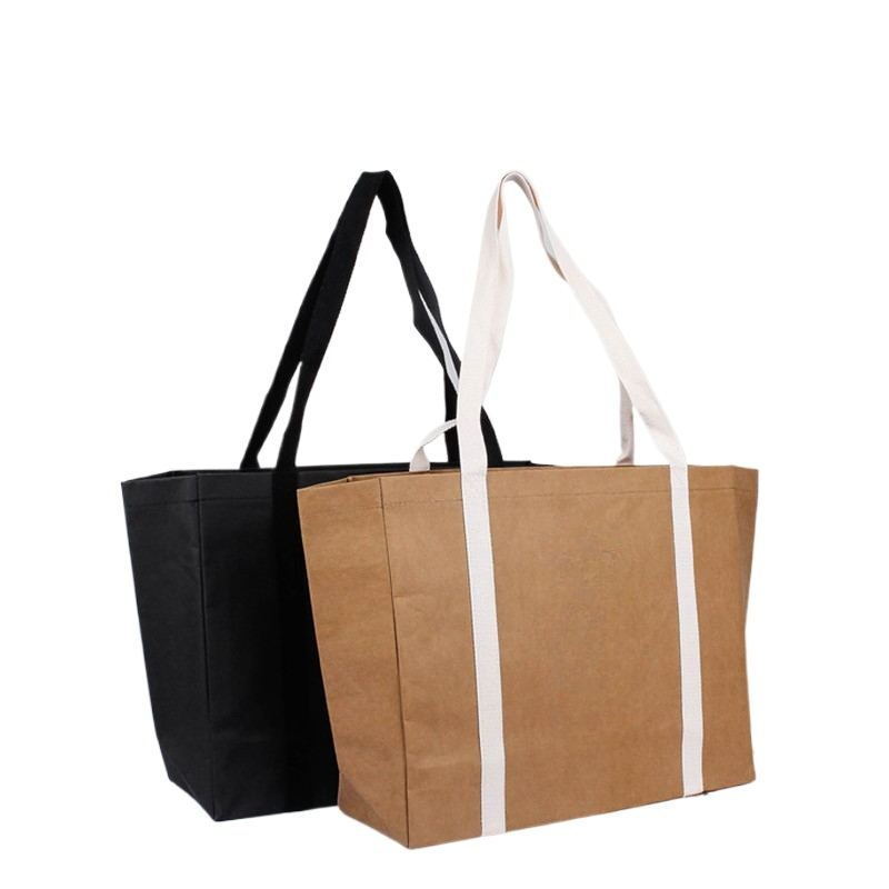 Sac à main en papier kraft lavable 