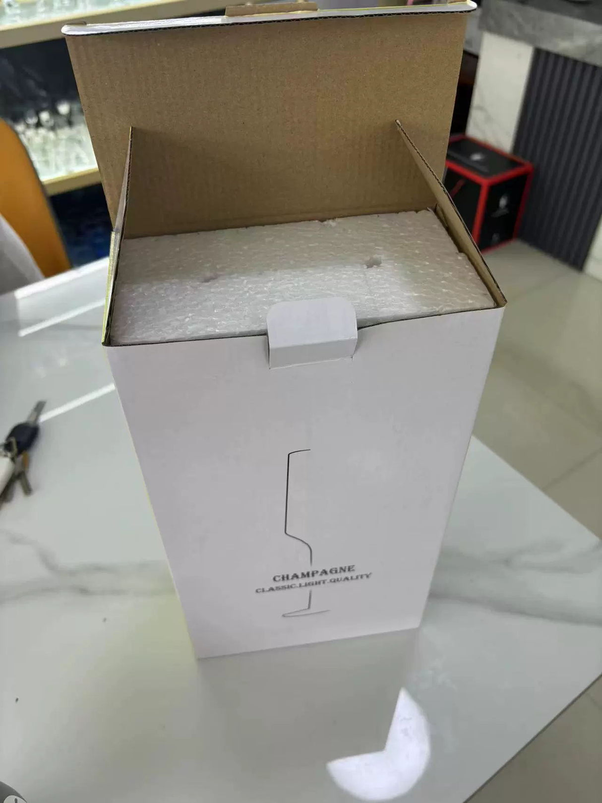 Lot de 2 flûtes à champagne 