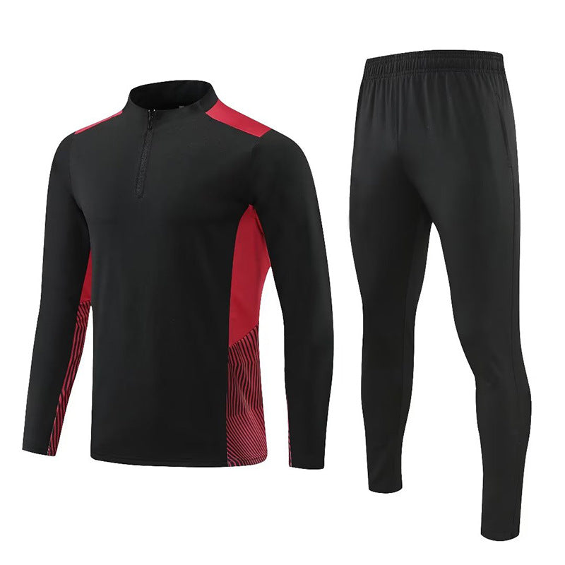 Ensemble sweat à capuche demi-zip 