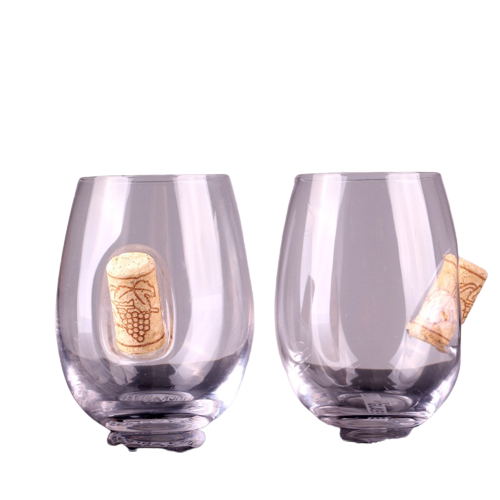 Verre à vin transparent de 19 oz 