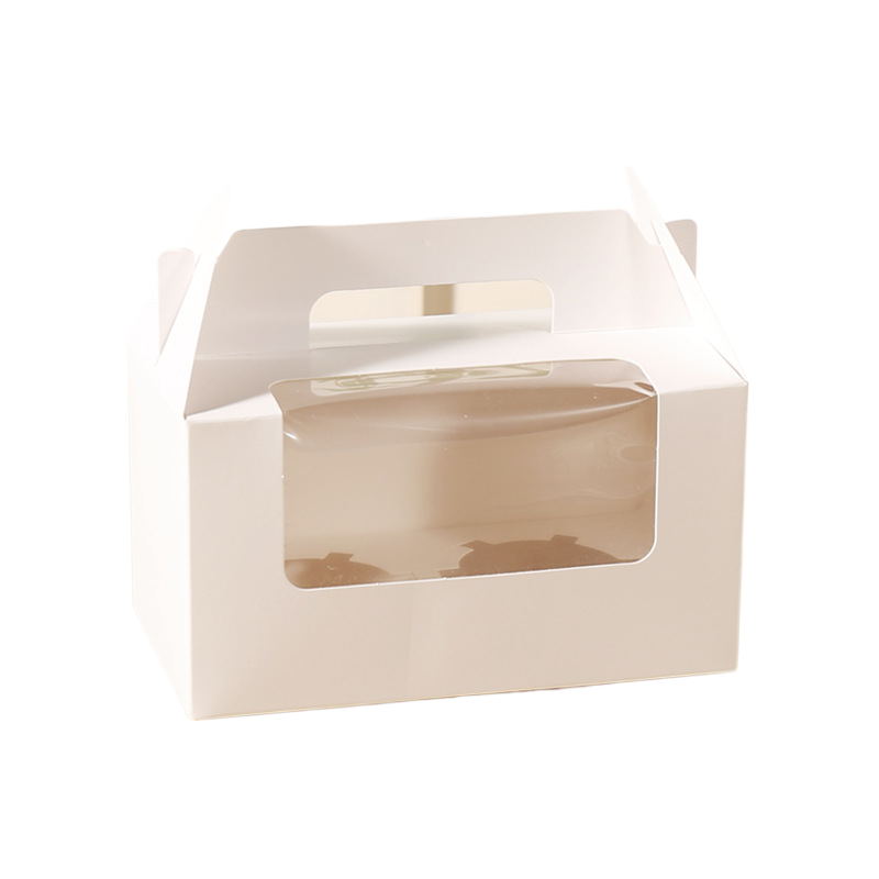 White Cupcake Box