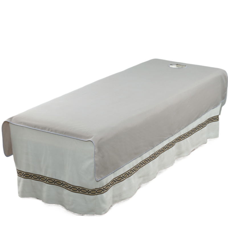 Drap de lit et taie d'oreiller pour salon de beauté 