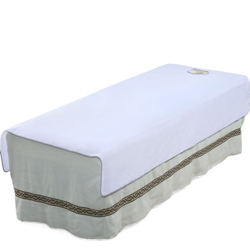 Drap de lit et taie d'oreiller pour salon de beauté 