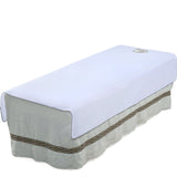 Drap de lit et taie d'oreiller pour salon de beauté 