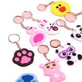 Porte-clés en silicone personnalisé 