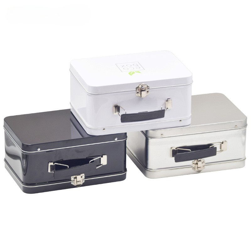 Boîte à lunch en fer blanc 