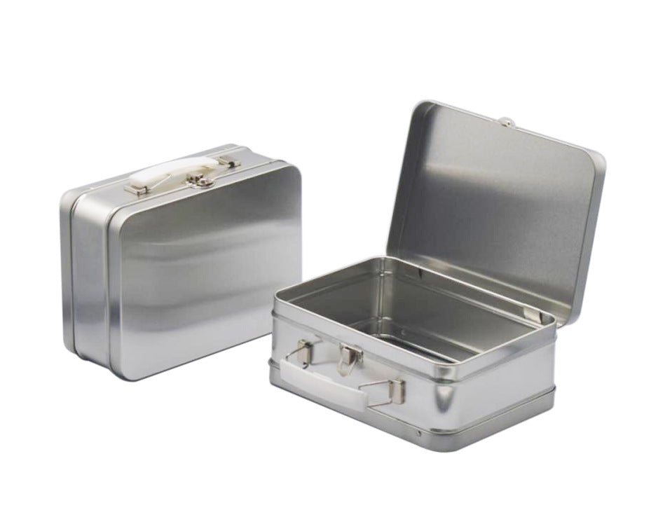 Boîte à lunch en fer blanc 