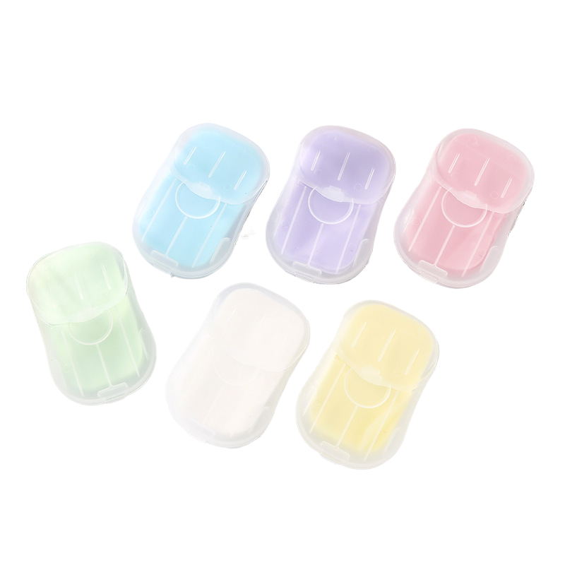 Savon en papier parfumé à l'eucalyptus pour le bain 