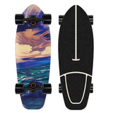 Planche à roulettes de surf terrestre 