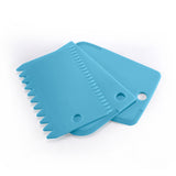 Ensemble de trois grattoirs à crème 