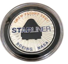 Porte-clés rond en métal 