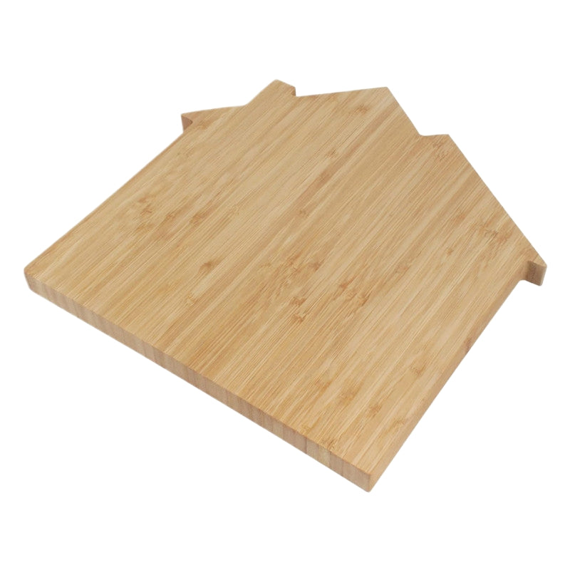 Planche à découper en forme de maison 