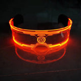 Lunettes lumineuses à LED