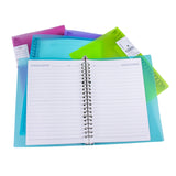 Classeur à anneaux métalliques A4 