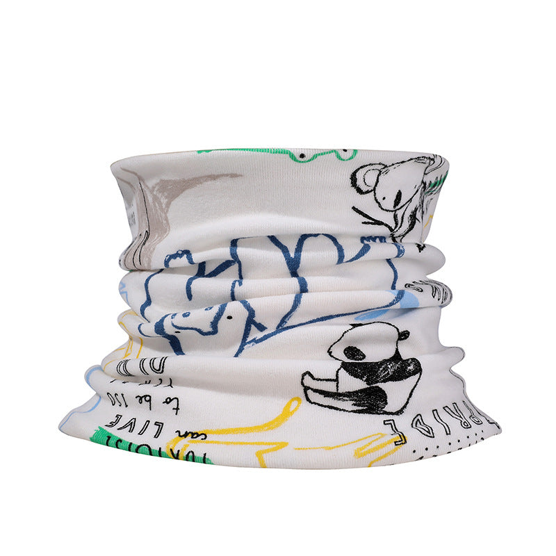 Cache-cou en coton pour enfants 