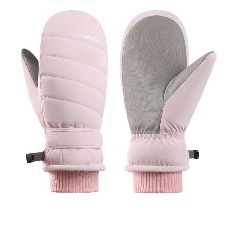 Moufles de ski chaudes 