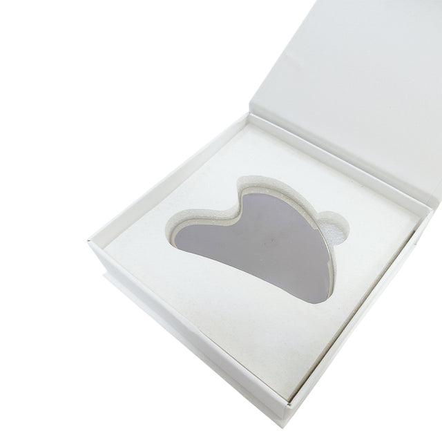 Heart Shaped Guasha Board With Box
