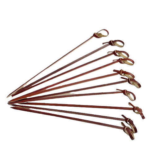 6 Inch Cocktail Tied Bamboo Skewer