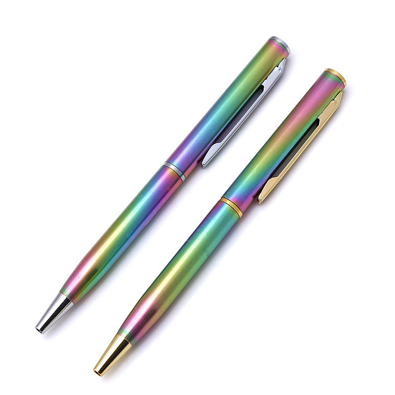 Stylo en métal dégradé électrolytique 
