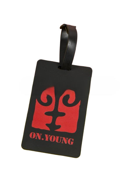 10x5cm Pvc Soft Rubber Luggage Tag