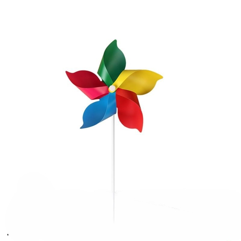 5 Leaves Colorful Pinwheel