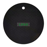 Set de table circulaire en silicone nid d'abeille 