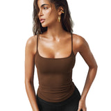 Débardeur à col rond pour femme 