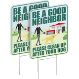 Panneau monté au sol 