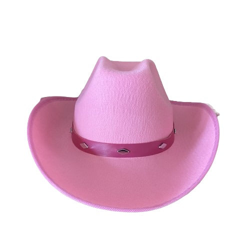 Chapeau de cowboy en feutre pour adulte 