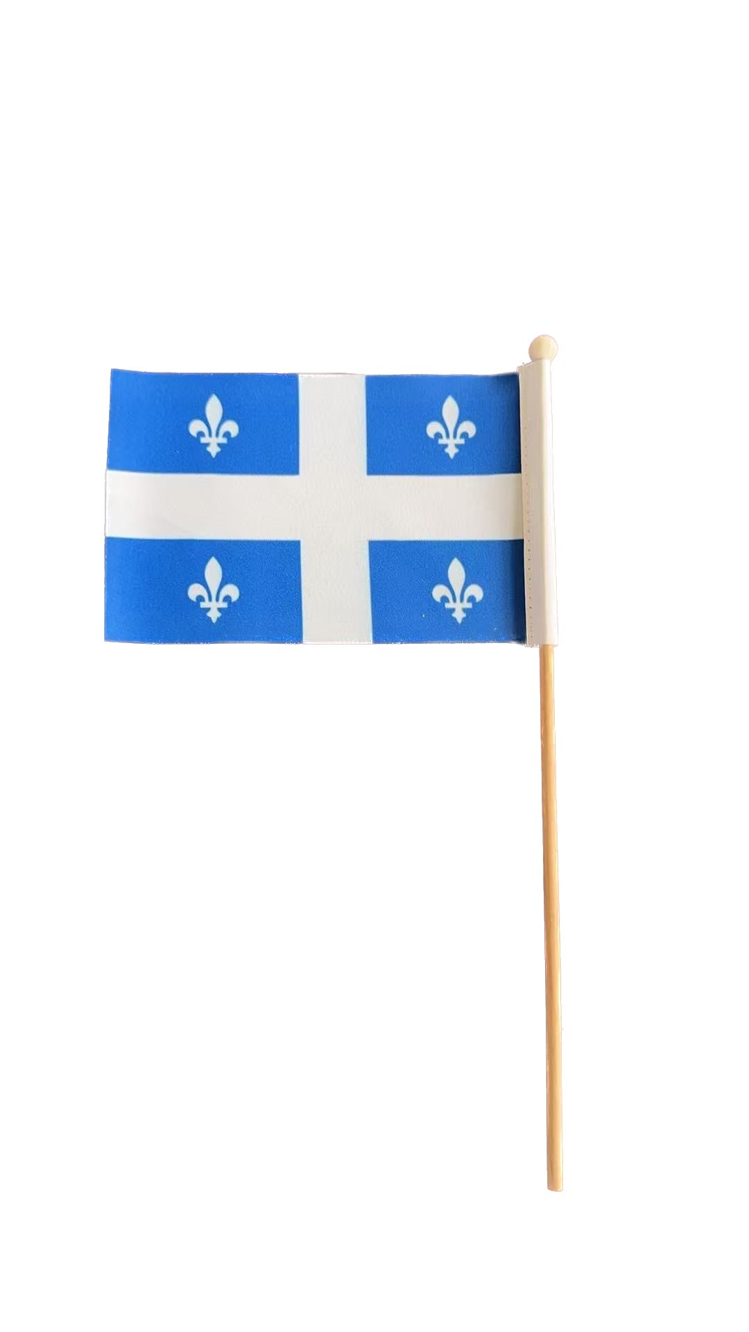 Drapeau double couleur à main levée 
