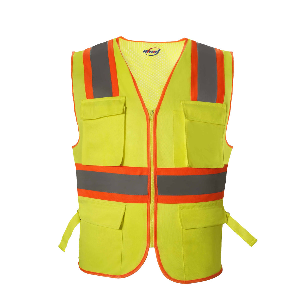 Gilet de sécurité réfléchissant élastique réglable 
