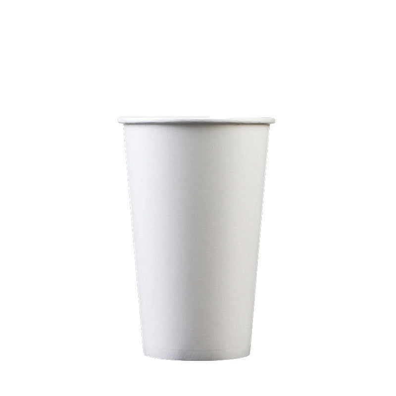 Gobelet en papier double couche de 16 oz avec couvercle 