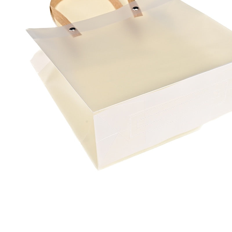 Sac fourre-tout transparent givré 