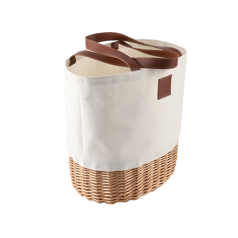 Panier pique-nique en toile avec couverts - Par bateau 