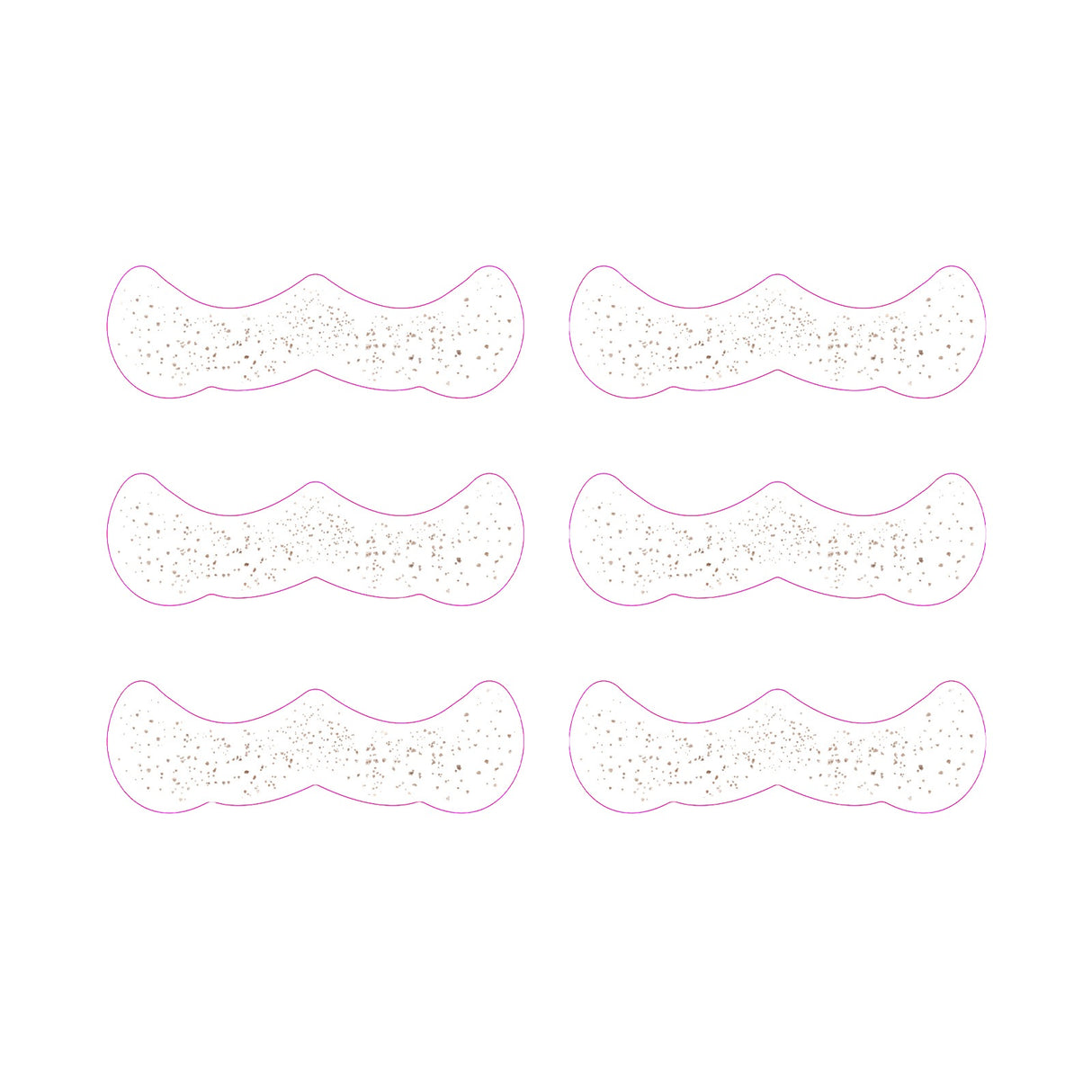 Simulated Freckle Face Tattoo Patch