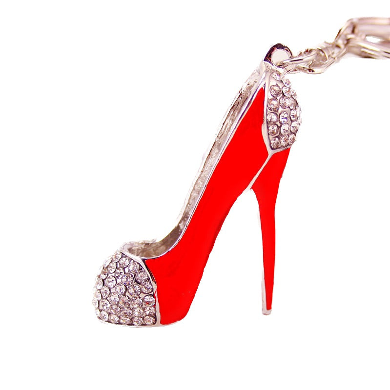High Heel Car Keychain