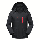 Men Intelligent Heating Three Zone Hard Shell Jacket