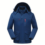 Men Intelligent Heating Three Zone Hard Shell Jacket
