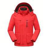 Men Intelligent Heating Three Zone Hard Shell Jacket