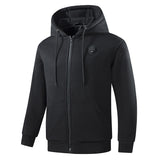 5 Zone Heating Zipper Hoodie With Lighting