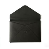 Black Pu Envelope Laptop Bag